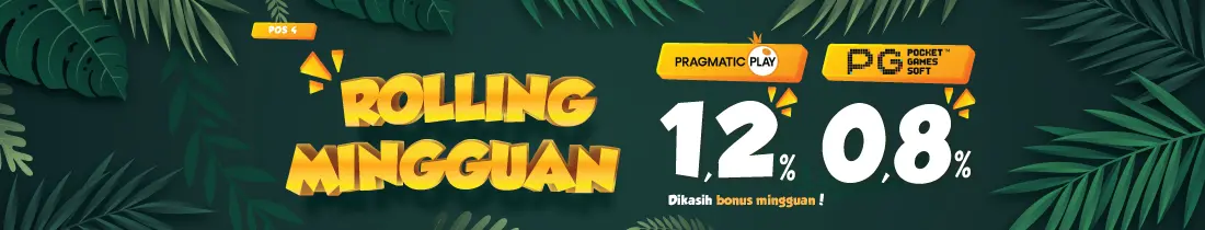 POS 4 | BONUS ROLLING MINGGUAN